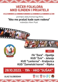 Večer folklora MKD Ilinden i prijatelji