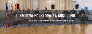 Nastup na 1. Smotri Folklora Za Mikuljnu