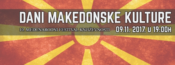 Otvorenje Dana makedonske kulture
